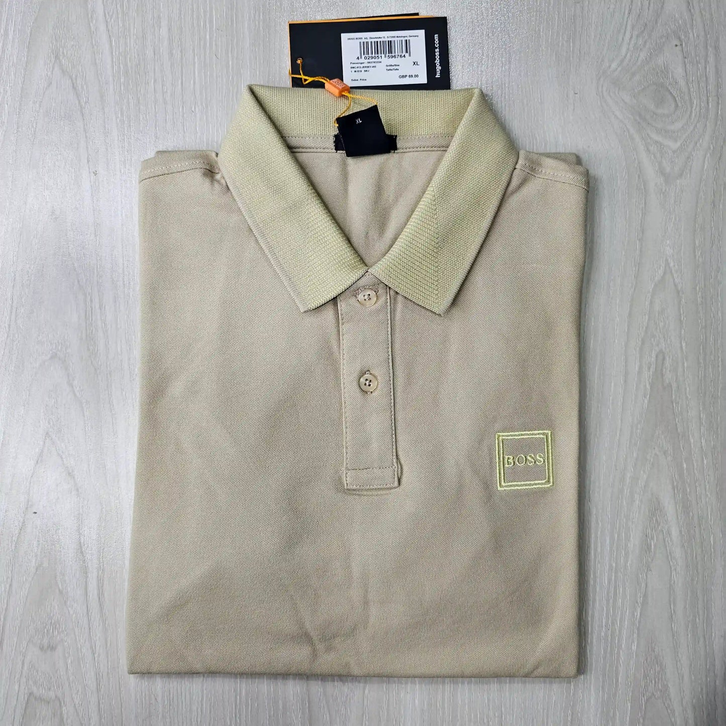 Premium Export PK POLO Shirt - BO - Lemon