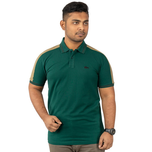 Premium Export PK Polo – B Green | Structured Panel Series